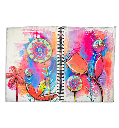 ABM Schablone Hexagon Stil Art by Marlene Nr.330