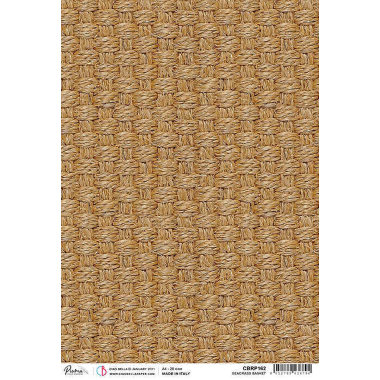 Reispapier A4 Seegras-Korb
