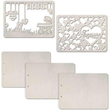 Set Albumseiten 8 5/8"x6 1/4" Baby Treasure