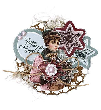 JMA Designer-Papierblock beidseitig Scrapbooking Christmas Blush Nr. 394