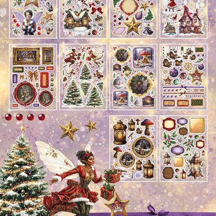 SL Stanzpapierblock Fairy Christmas Essentials Nr. 334  