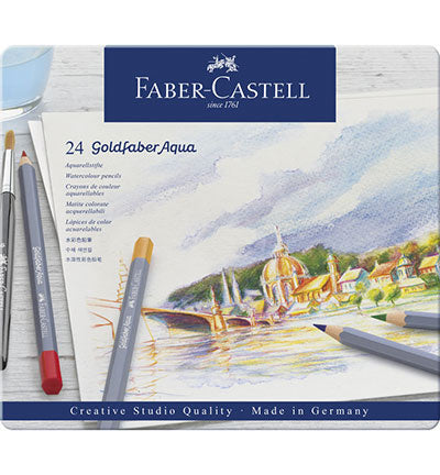 (FC-114624) Aquarellstift FC Goldfaber Etui mit 24 Stk. Creative Studio
