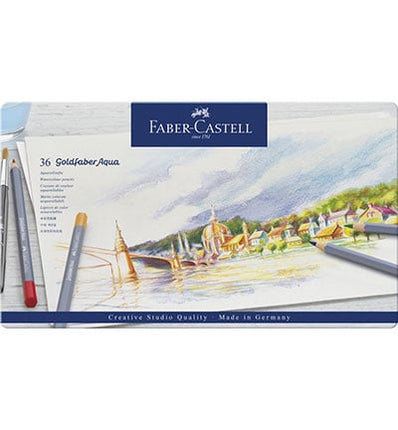 (FC-114636) Aquarellstift FC Goldfaber Etui mit 36 Stk. Creative Studio