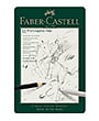 Graphitstift FC Pitt Mat Etui Set 11 Stück Inhalt: 1x HB, 2B, 4B, 6B, 8B, 10B, 12B, 14B