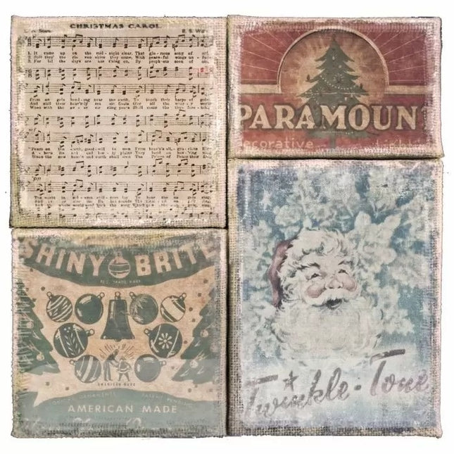 Advantus • Tim Holtz Idea-ology Jute-Panel Weihnachten