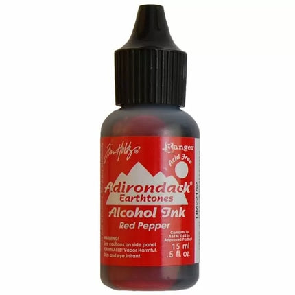 Ranger • Adirondack Alcohol Ink Open Stock Earthtones Red Pepper  