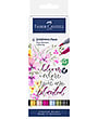 Duo Aquarellmarker FC Goldfaber Etui 6 Stück Lettering Farbtöne Nr.: 107, 114, 125, 446
