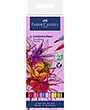 Duo Aquarellmarker FC Goldfaber Etui 6 Stück Blumen Farbtöne Nr.: 112, 229, 107, 119