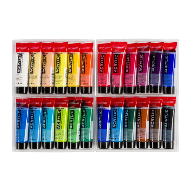 Amsterdam • Standard Serie Acrylfarben Allgemeine Auswahl Set 24x20ml