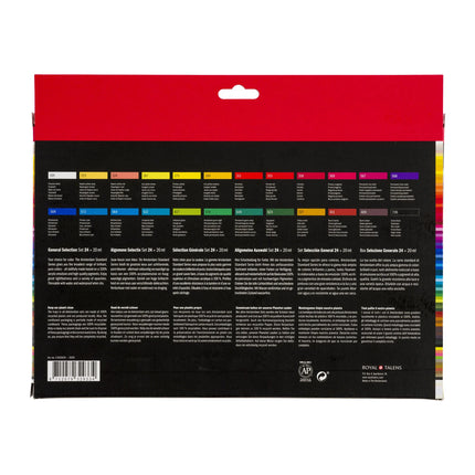 Amsterdam • Standard Serie Acrylfarben Allgemeine Auswahl Set 24x20ml