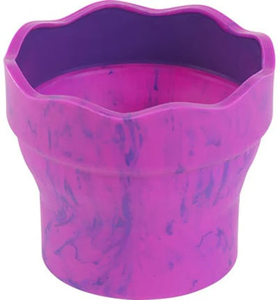 Wassertasse Clic & Go, rosa Marmor