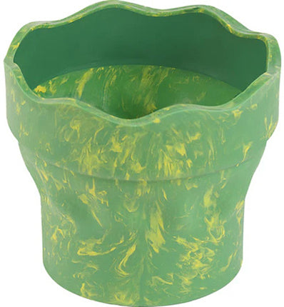 Wassertasse Clic & Go, grüner Marmor