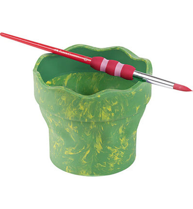 Wassertasse Clic & Go, grüner Marmor