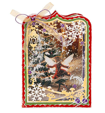 Acetatblätter Schnee, Feen Weihnachts-Essentials Nr. 18
