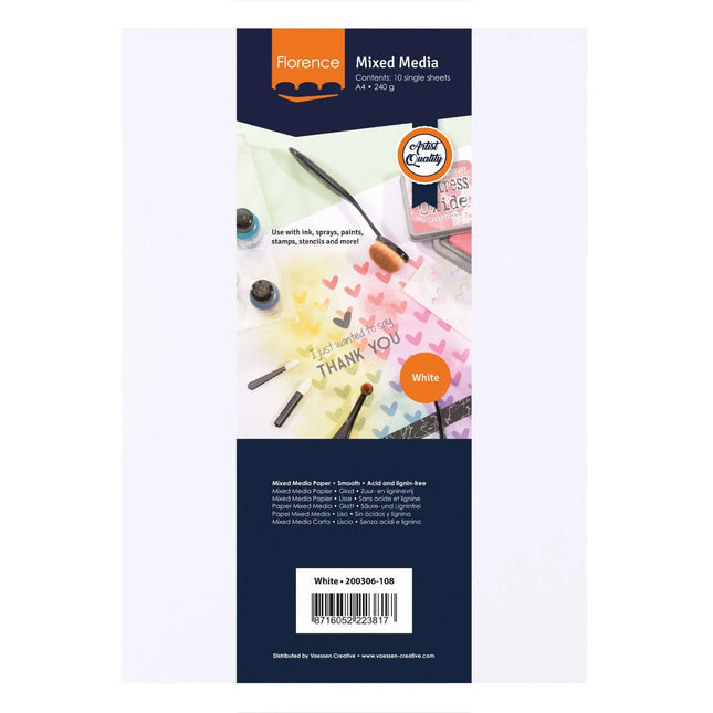 Florence • Mixed Media Papier glatt 240g 10x