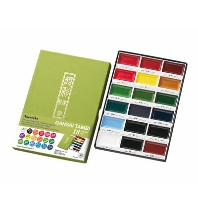 (MC20/18V) Gansai Tambi Set 18 Farben