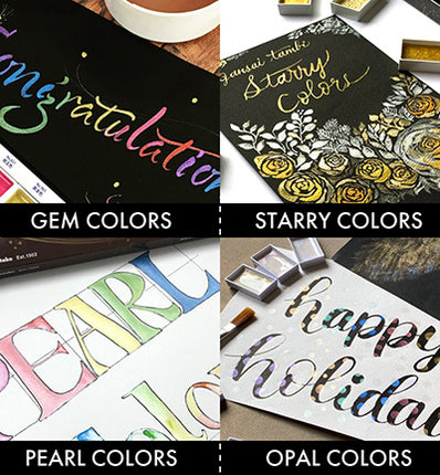 Gansai Tambi Set 24 Metallic Farben