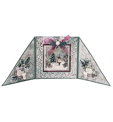 JMA Stanzform Schneiger Rahmen Christmas Blush Nr. 1059