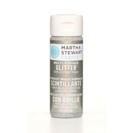Martha Stewart • Farbe 59ml Glitzer Antiksilber