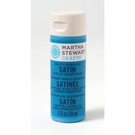 Martha Stewart • Multi-Oberflächenfarbe Satin 59ml Pfau