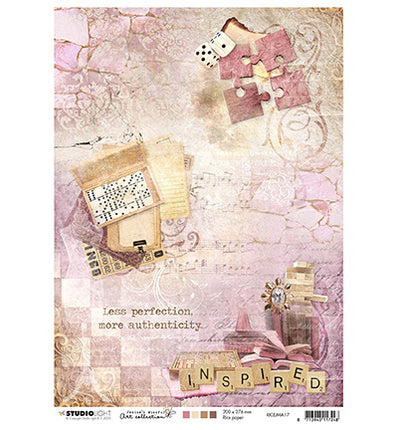 Reispapier, Jenine’s Mindful Art 3.0 Nr.17