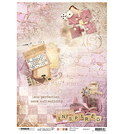Reispapier, Jenine’s Mindful Art 3.0 Nr.17