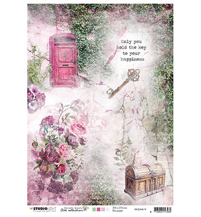 Reispapier, Jenine’s Mindful Art 3.0 Nr.19