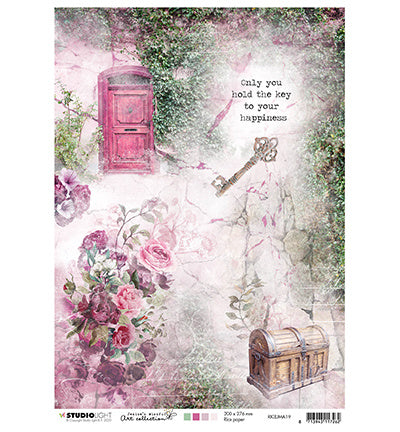 Reispapier, Jenine’s Mindful Art 3.0 Nr.19