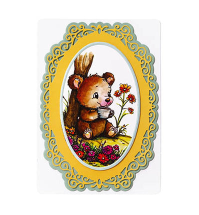 SL Klarsichtstempel Tea Bear Essentials Nr. 848
