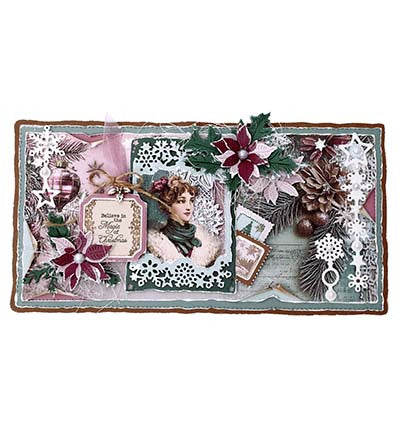 JMA Designer-Papierblock Hintergründe Christmas Blush Nr. 393