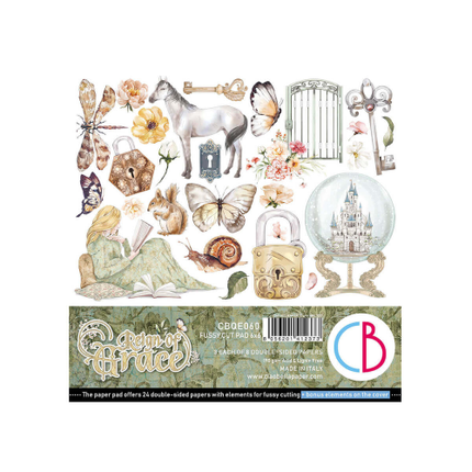 Reign of Grace Fussy Cut Block 6"x6" 24/Stück