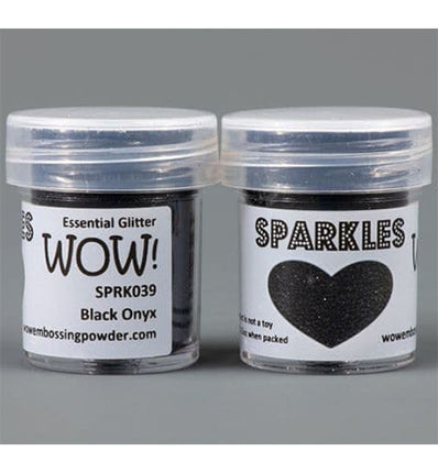Wow Sparkles Glitzer, Schwarzer Onyx