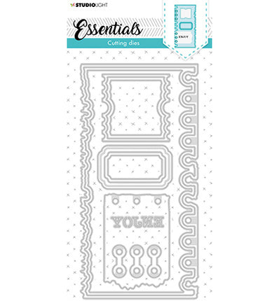 SL Stanzform Slimline Seiten-Ticket Essentials 105x210mm Nr. 81