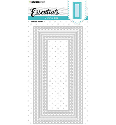 SL Stanzform Slimline-Herzen Essentials Nr.183