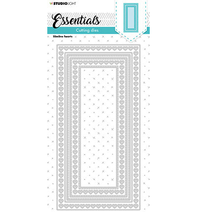 SL Stanzform Slimline-Herzen Essentials Nr.183