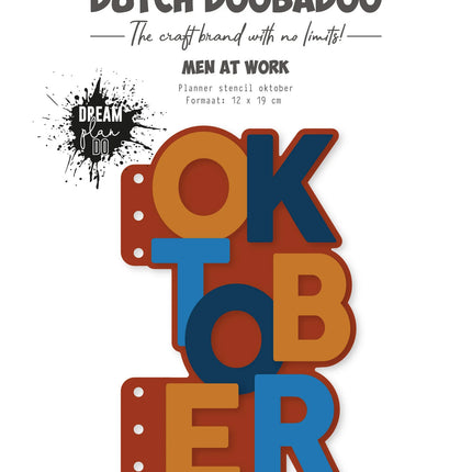 DDBD Planerschablone Oktober