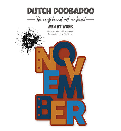 DDBD Planerschablone November