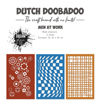 DDBD Schablonen Men at Work