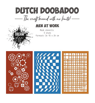 DDBD Schablonen Men at Work