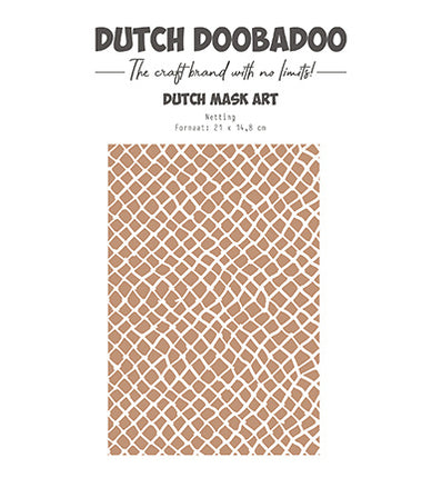DDBD Schablone Art Netz