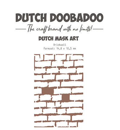 DDBD Kartenkunst Ziegelwand