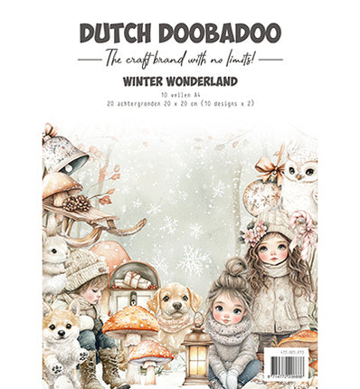DDBD Collage-Papierset Winterwunderland
