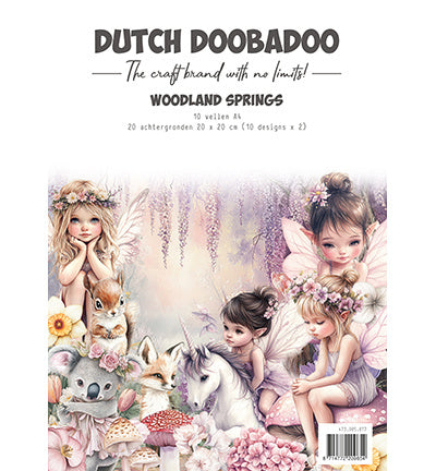 DDBD Collage-Papierset Woodland Springs