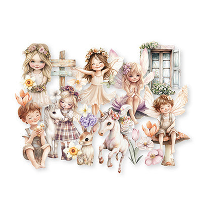 DDBD Collage Die-Cuts Woodland Springs