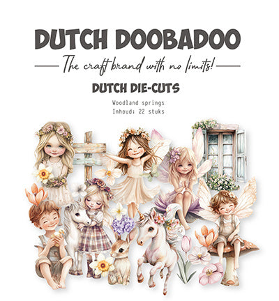 DDBD Collage Die-Cuts Woodland Springs