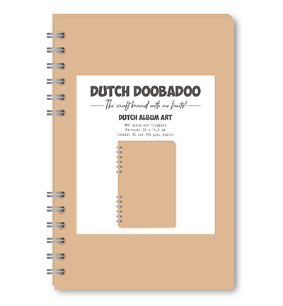 DDBD MDF Art Journal Notizbuch A5