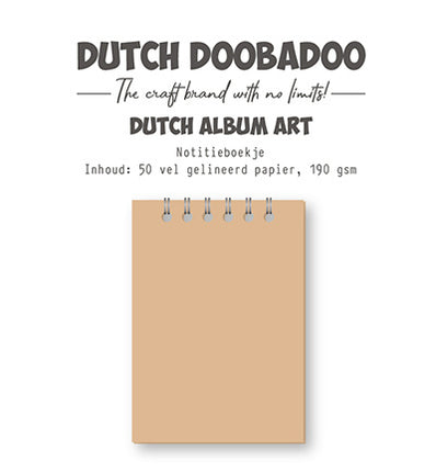 DDBD MDF Art Journal mit Papier A6