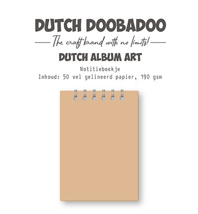 DDBD MDF Art Journal mit Papier A6