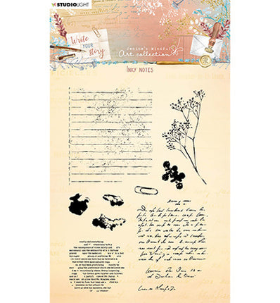 JMA Klarsichtstempel Tinten-Notizen Write Your Story Nr.210