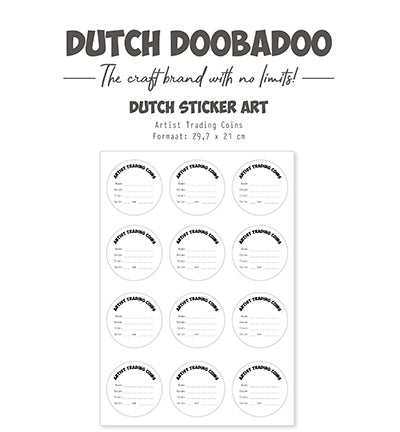 DDBD Sticker Art ATC